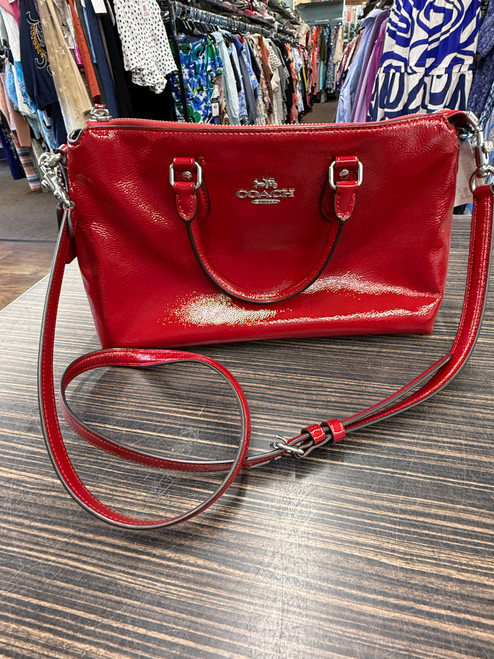 Vist Large View of Product Image Which is Used Coach Small Leather Handbag