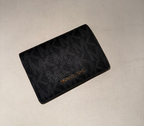 Vist Large View of Product Image Which is Used Michael Michael Kors Leather Wallet