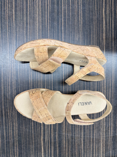 Vist Large View of Product Image Which is Used Vaneli Wedge Sandals 8