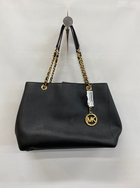 Vist Large View of Product Image Which is Used Michael Michael Kors Large Leather Handbag