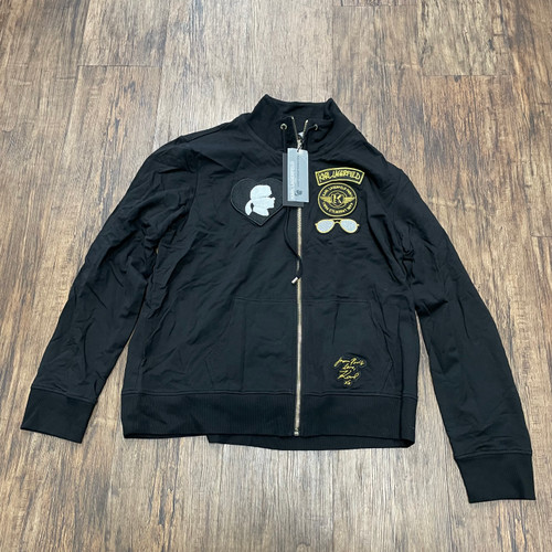 Vist Large View of Product Image Which is Used Karl Lagerfeld Paris Short Light Jacket L-12/14