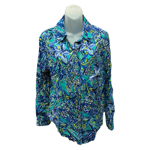 Vist Large View of Product Image Which is Used Lilly Pulitzer Long Sleeve Top S-4/6