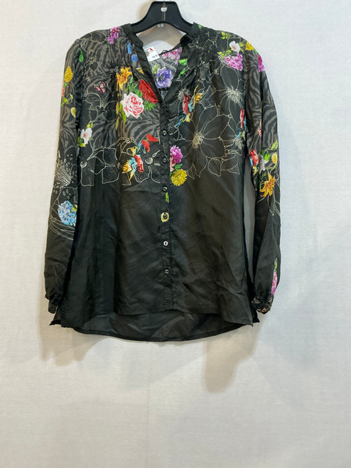 Vist Large View of Product Image Which is Used Johnny Was Long Sleeve Top XXS