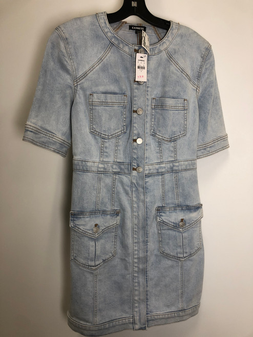 Vist Large View of Product Image Which is Used Express Short Dress B S-4/6