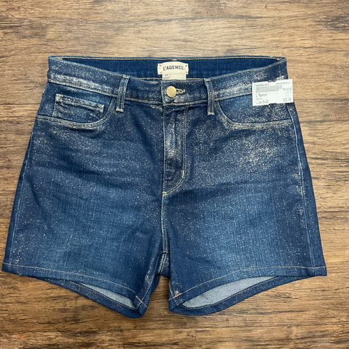 Vist Large View of Product Image Which is Used L'Agence Shorts 6-28