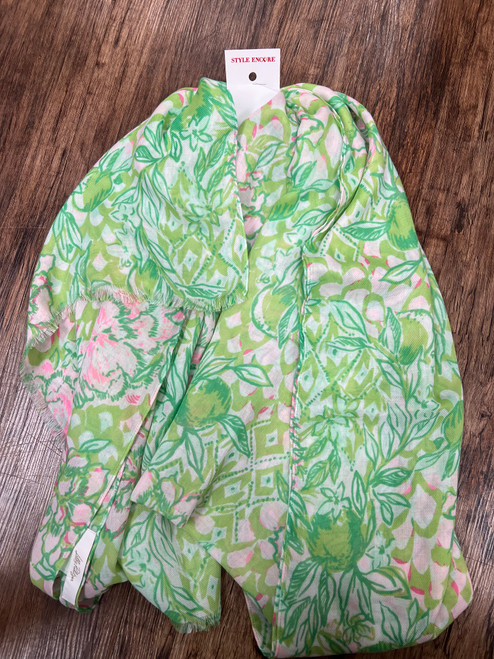 Vist Large View of Product Image Which is Used Lilly Pulitzer Lightweight Scarf