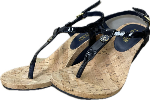 Vist Large View of Product Image Which is Used Lauren Ralph Lauren Wedge Sandals 7.5