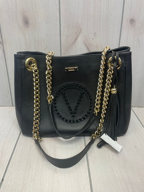 Vist Large View of Product Image Which is Used Valentino Xlarge Leather Handbag