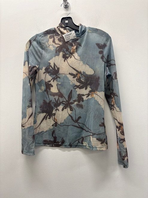 Vist Large View of Product Image Which is Used blue Anthropologie Long Sleeve Top S-4/6