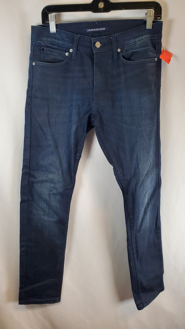 Vist Large View of Product Image Which is Used Calvin Klein Jeans Mens Denim 29W