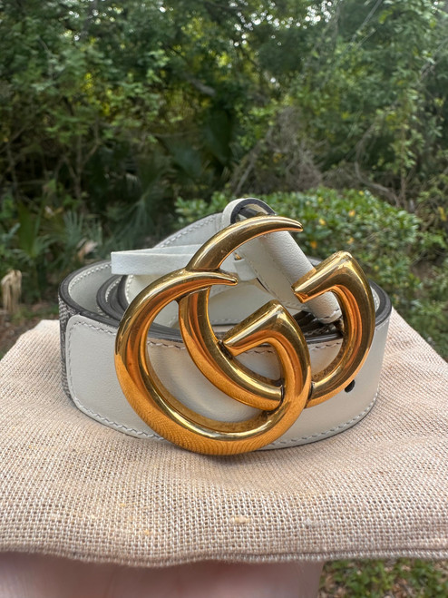 Vist Large View of Product Image Which is Used Gucci Belt M 8-10/28-30