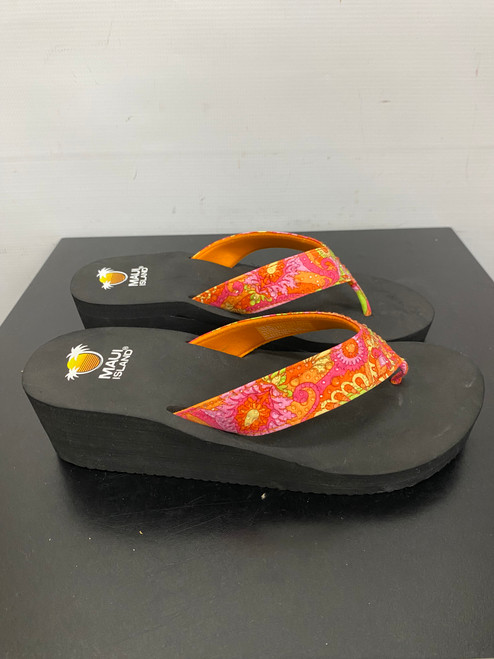 Vist Large View of Product Image Which is Used Unbranded Wedge Sandals 8