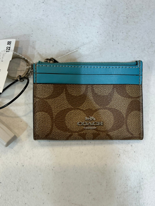 Vist Large View of Product Image Which is Used Coach Leather Wallet