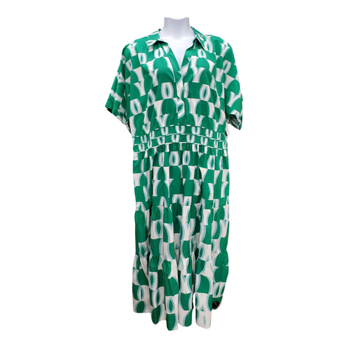 Vist Large View of Product Image Which is Used Anthropologie Long Dress F 3X-22