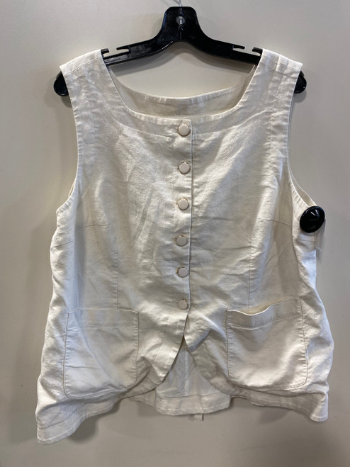 Vist Large View of Product Image Which is Used Eloquii Sleeveless Top XL-16