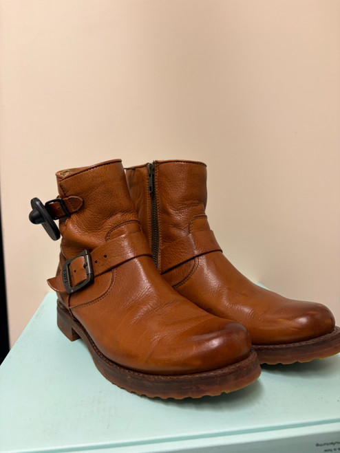 Vist Large View of Product Image Which is Used Frye Ankle Boots 6.5