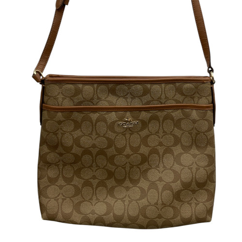 Vist Large View of Product Image Which is Used Coach Large Leather Handbag