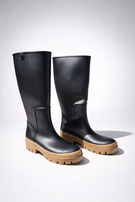Vist Large View of Product Image Which is Used Tory Burch Rain Boots 9