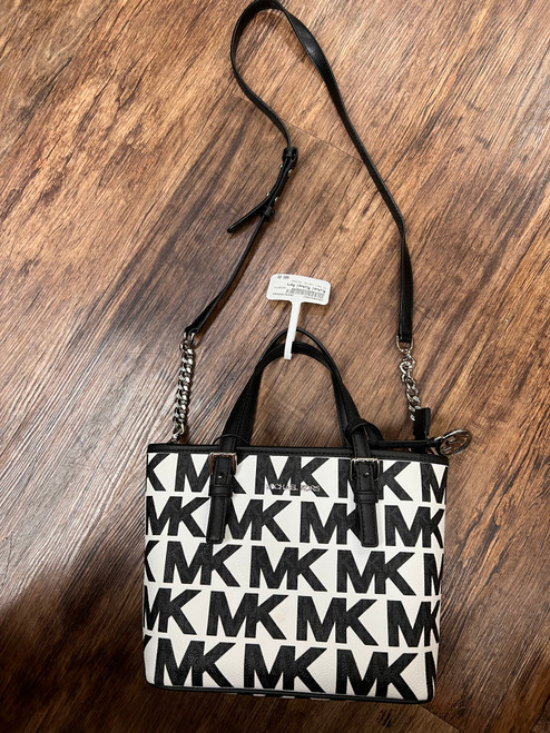 Vist Large View of Product Image Which is Used Michael Michael Kors Small Leather Handbag