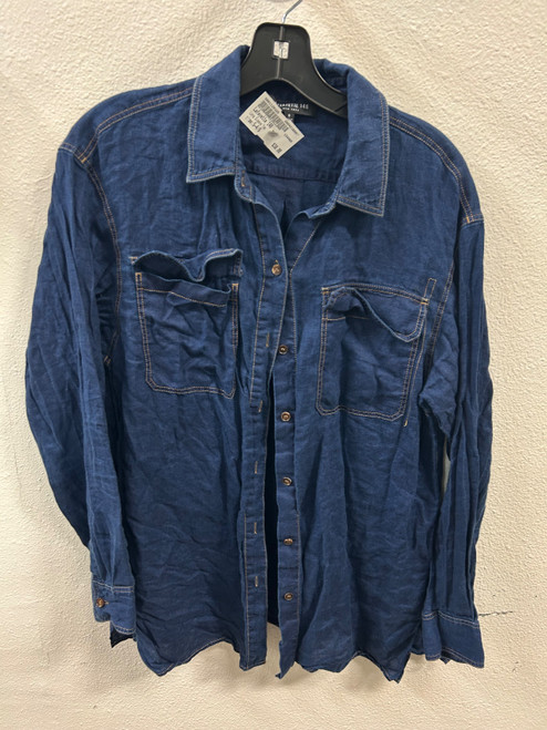 Vist Large View of Product Image Which is Used Lafayette 148 Long Sleeve Top S-4/6