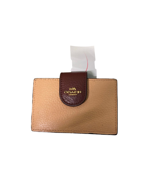 Vist Large View of Product Image Which is Used Coach Leather Wallet