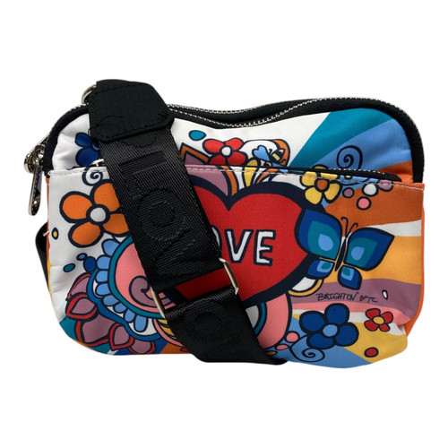 Vist Large View of Product Image Which is Used Brighton Power of Love Crossbody Bag
