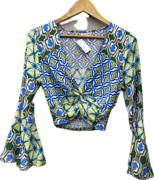 Vist Large View of Product Image Which is Used Zara Long Sleeve Top S-4/6