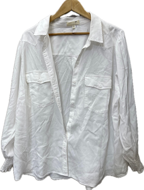 Vist Large View of Product Image Which is Used Side Stitch Long Sleeve Top XXL-20