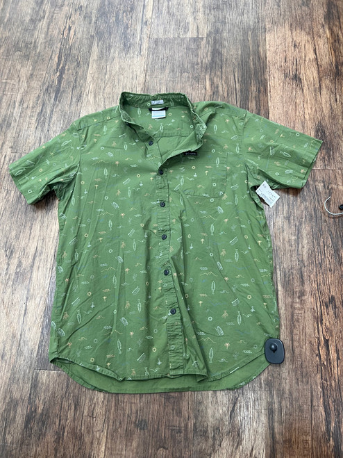 Vist Large View of Product Image Which is Used Columbia Mens Short Sleeve Top M/15-15.5