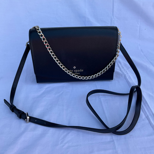 Vist Large View of Product Image Which is Used Kate Spade New York Small Leather Handbag