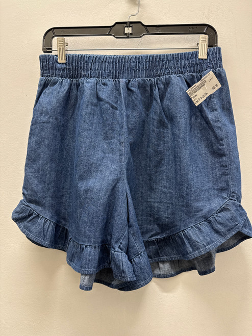 Vist Large View of Product Image Which is Used NWT Pieces Denim Shorts M 8-10/28-30