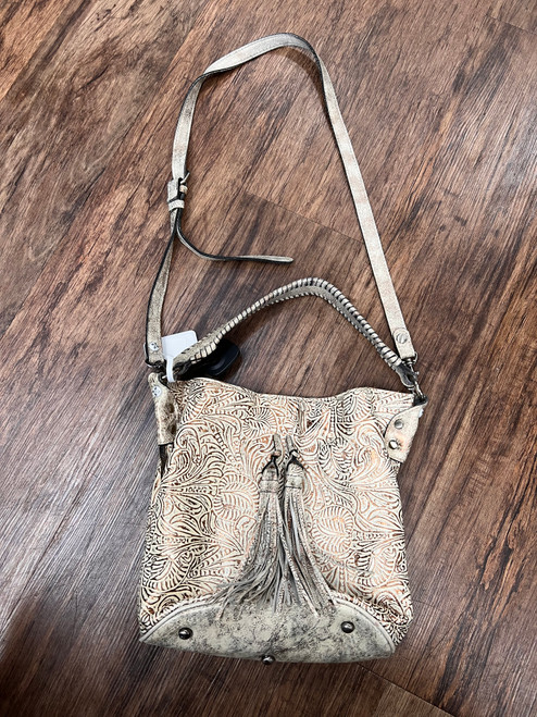 Vist Large View of Product Image Which is Used Patricia Nash Large Leather Handbag