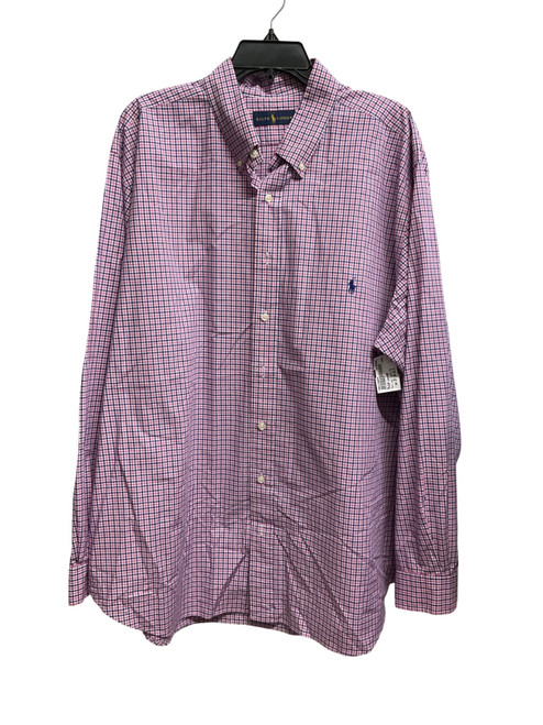 Vist Large View of Product Image Which is Used Ralph Lauren Mens Long Sleeve Top 2X/18-18.5