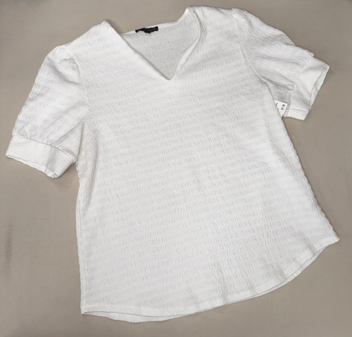 Vist Large View of Product Image Which is Used Adrianna Papell Short Sleeve Top M-8/10