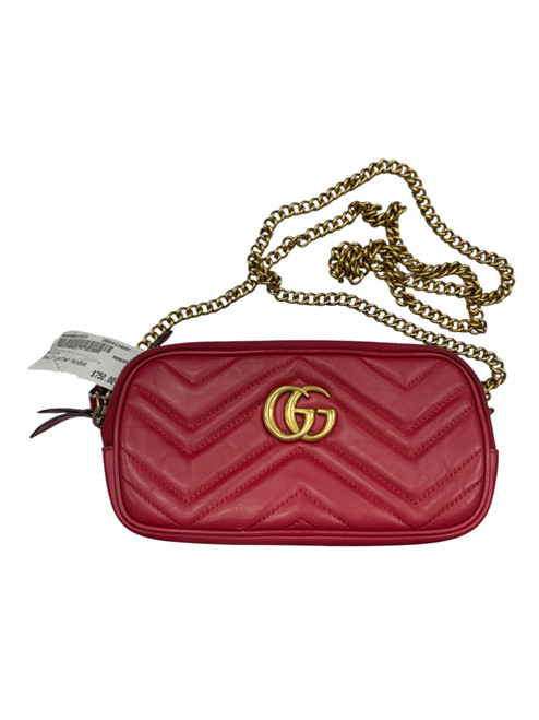 Vist Large View of Product Image Which is Used Gucci Small Leather Handbag