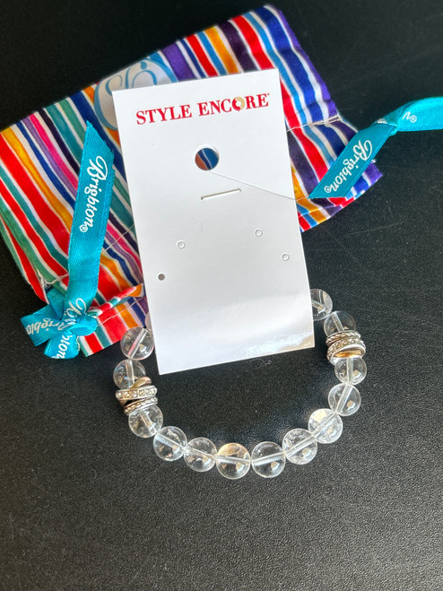 Vist Large View of Product Image Which is Used Brighton clear bead Bracelet