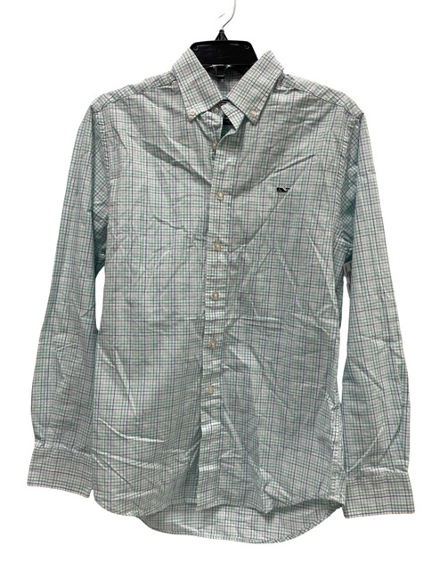 Vist Large View of Product Image Which is Used Vineyard Vines Mens Long Sleeve Top S/14-14.5