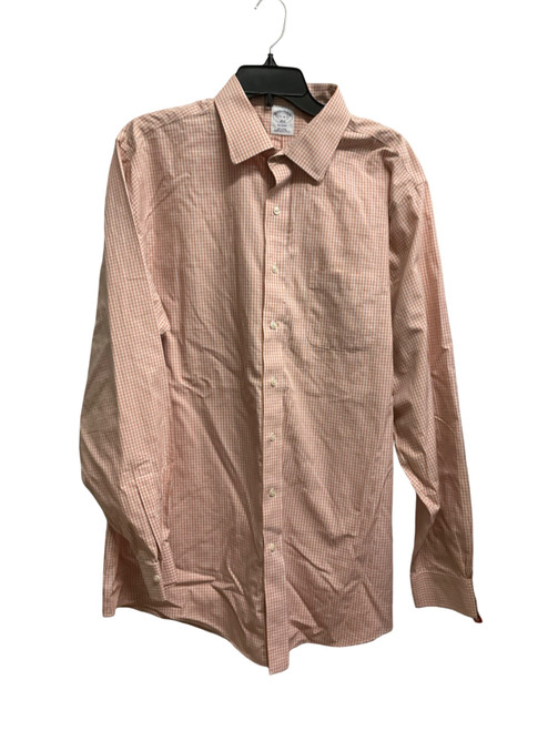Vist Large View of Product Image Which is Used Brooks Brothers Mens Long Sleeve Top XL/17-17.5