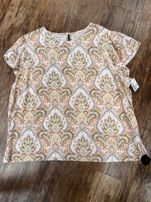 Vist Large View of Product Image Which is Used Philosophy Short Sleeve Top 2X-20