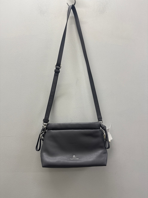 Vist Large View of Product Image Which is Used Grey Michael Kors Small Leather Handbag
