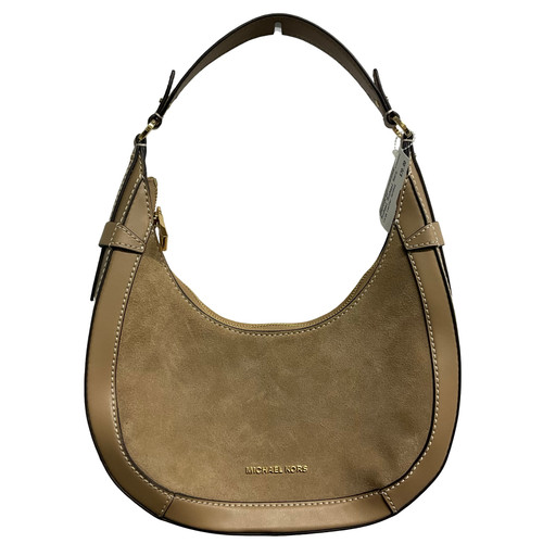 Vist Large View of Product Image Which is Used Michael Michael Kors Large Leather Handbag