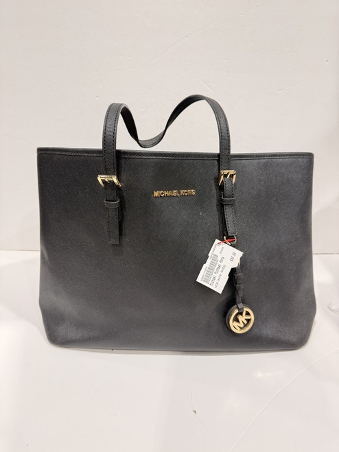 Vist Large View of Product Image Which is Used Michael Michael Kors Large Leather Handbag