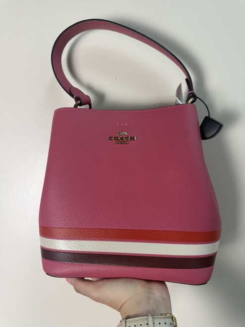 Vist Large View of Product Image Which is Used Coach Large Leather Handbag