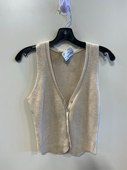 Vist Large View of Product Image Which is Used Autumn Cashmere Sleeveless Top XS-0/2