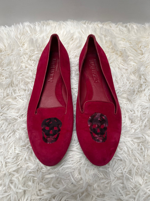 Vist Large View of Product Image Which is Used Alexander Mcqueen Flats 9
