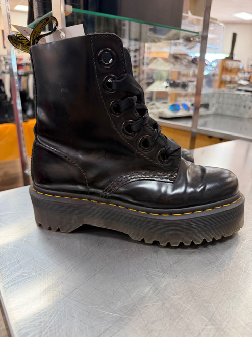 Vist Large View of Product Image Which is Used Dr. Martens Ankle Boots 8