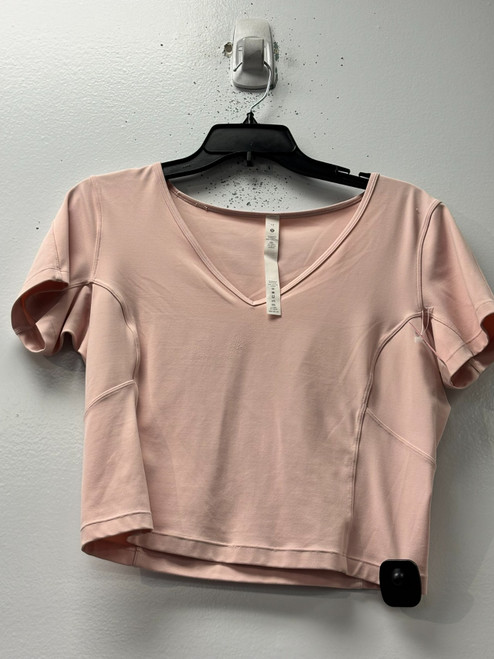 Vist Large View of Product Image Which is Used Lululemon Athletica Active Short Sleeve L-12/14