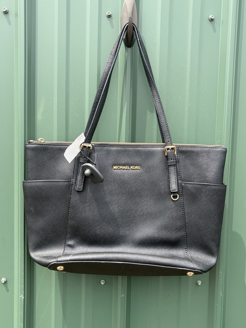 Vist Large View of Product Image Which is Used Michael Michael Kors Xlarge Leather Handbag