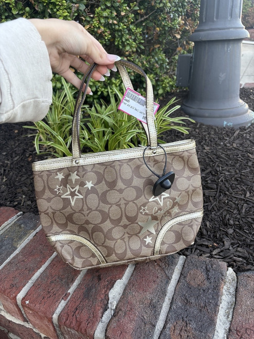 Vist Large View of Product Image Which is Used Coach Handbag