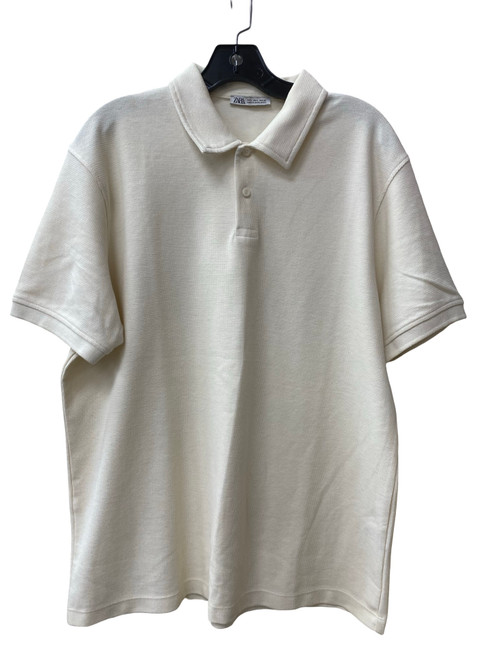 Vist Large View of Product Image Which is Used Zara Mens Short Sleeve Top L/16-16.5